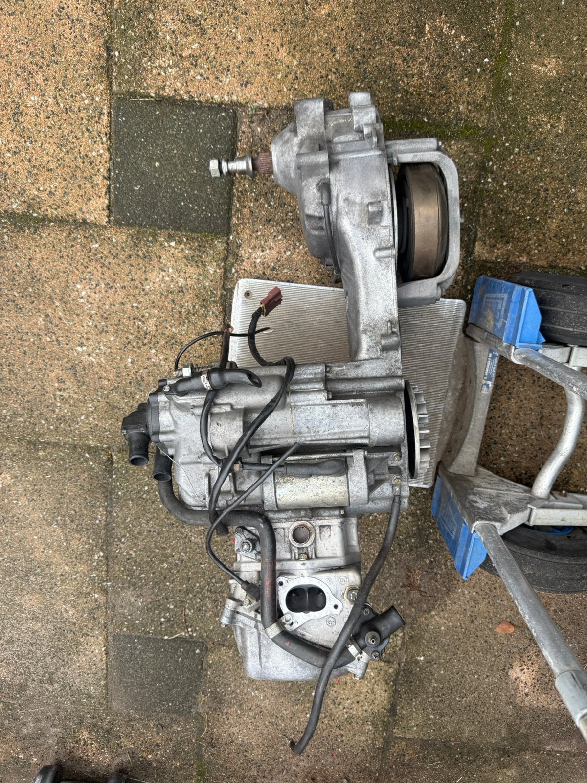 Piaggio beverly 500cc motor onderdelen mp3 fuoco nexus etc, Ophalen, Blok, Piaggio