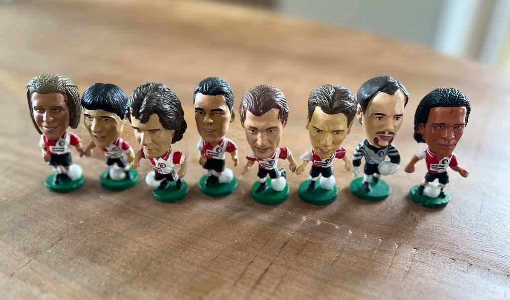 Staatsloterij poppetjes Feijenoord: van Bronkhorst en meer, Ophalen of Verzenden, Zo goed als nieuw, Buitenlandse clubs