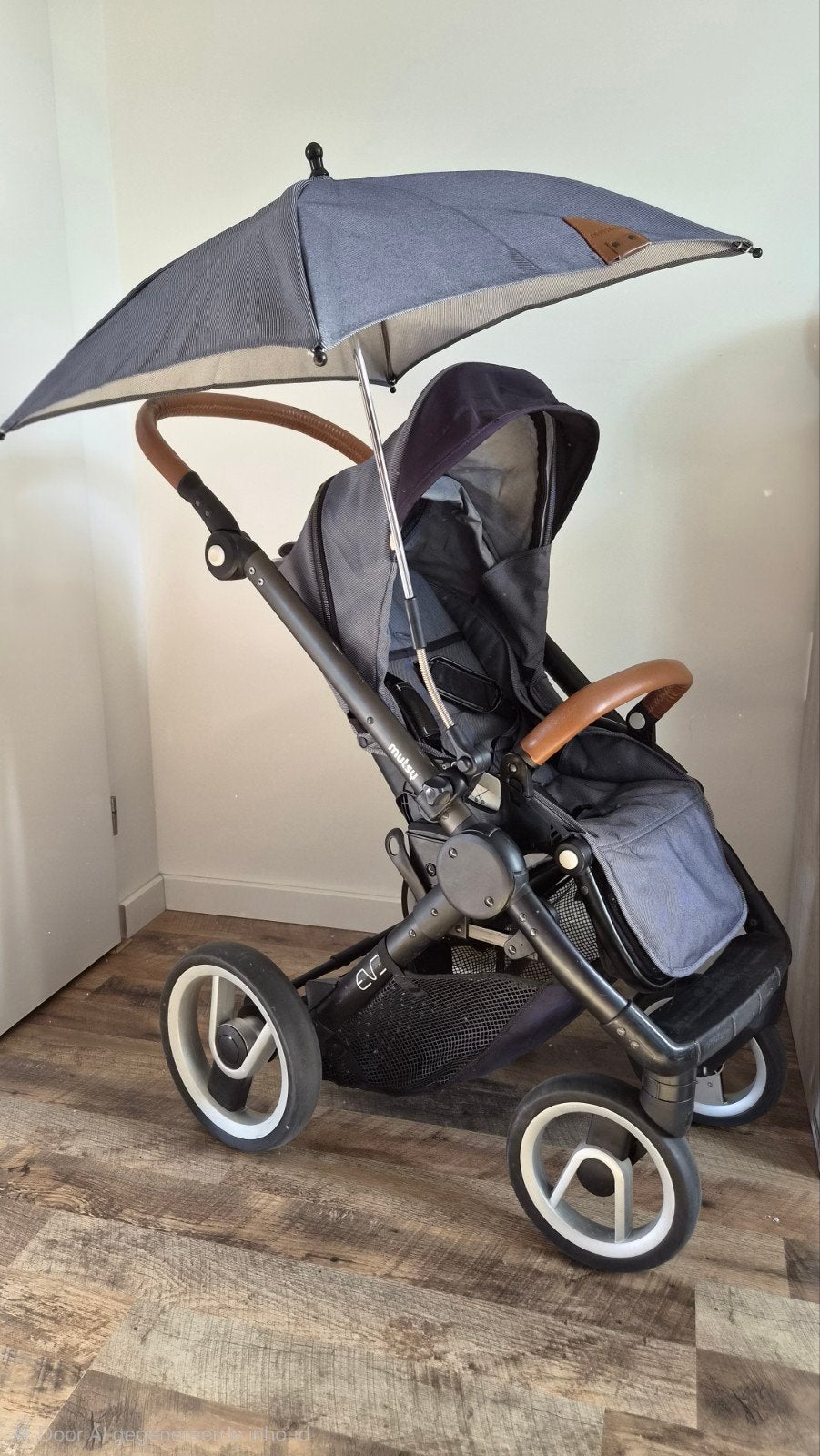 Mutsy Evo Industrial Combiwagen met accessoires, Kinderen en Baby's, Ophalen, Gebruikt, Combiwagen, Mutsy