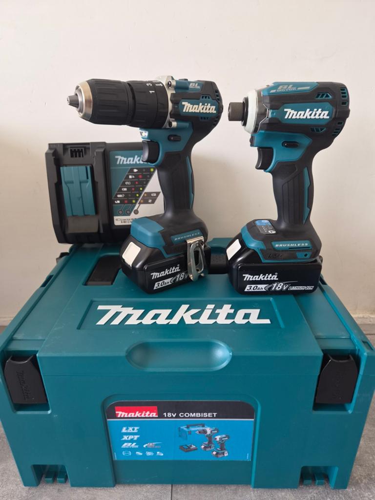 Makita 18v Dhp487 schroefb dtd171 slagschr combiset ️✅Actie!, Ophalen of Verzenden, Nieuw, Boor- en Schroefmachine
