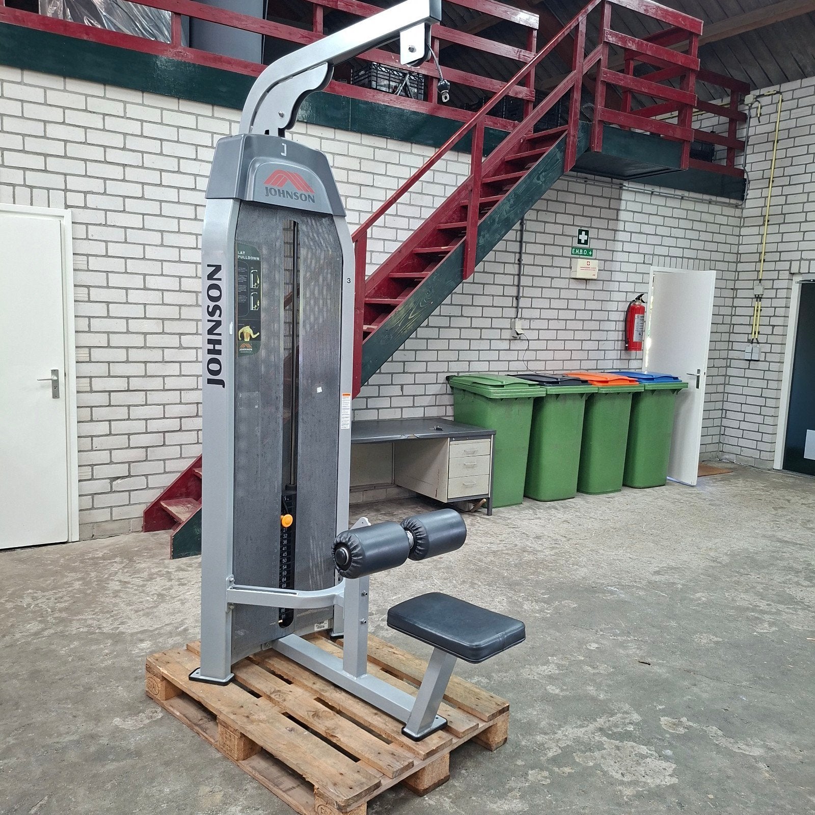 Johnson Lat Pulldown, Ophalen, Zo goed als nieuw, Rug, Overige typen