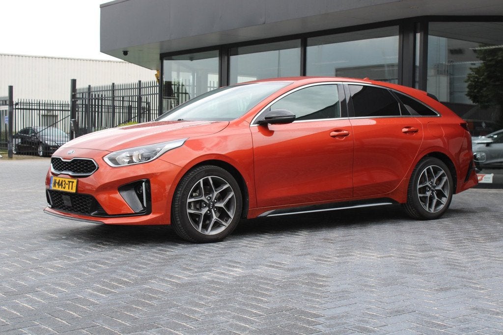 Kia ProCeed 1.5 T-GDi MHEV GT-Line Edition, BTW, Trekhaak Au, Gebruikt, 4 cilinders, 160 pk, Leder en Stof