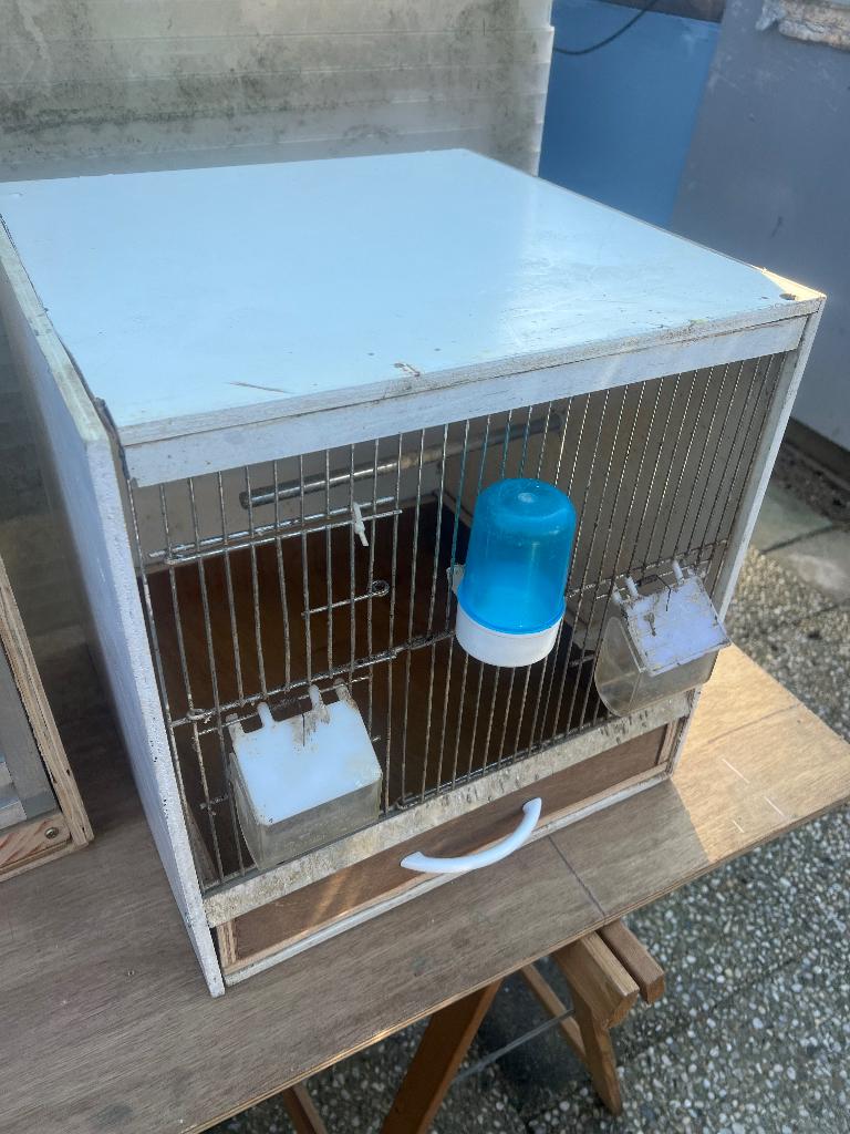 VogelHokken/kooien tekoop, Ophalen, Zo goed als nieuw, Overige materialen, Vogelkooi