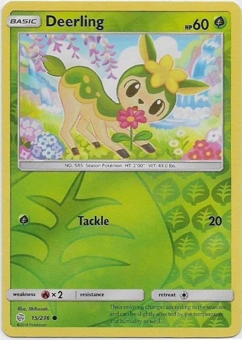Cosmic Eclipse,  Deerling [reverse] 15/236, Verzenden, Nieuw, Losse kaart
