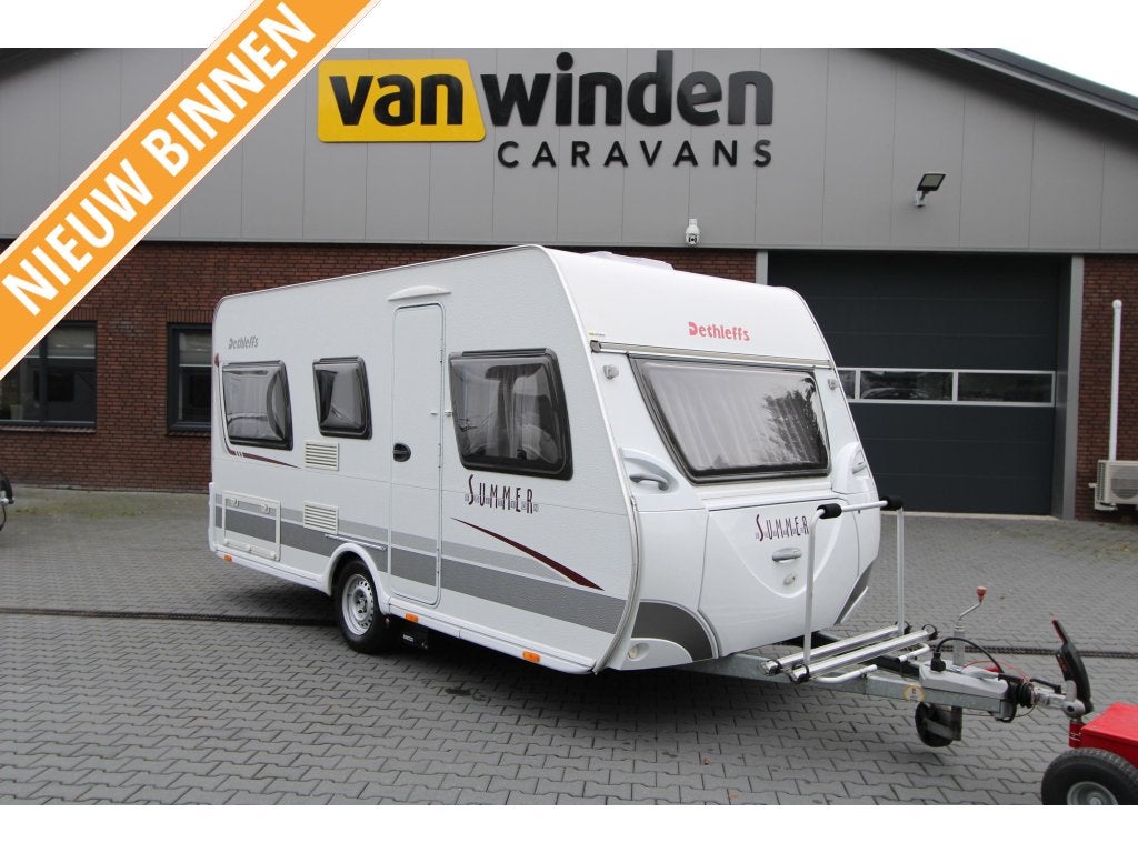 Dethleffs Summer Edition 430 QR Mover-UnicoLuifel-2013, Caravans en Kamperen, Rondzit, Bedrijf, Fietsenrek, 1000 - 1250 kg