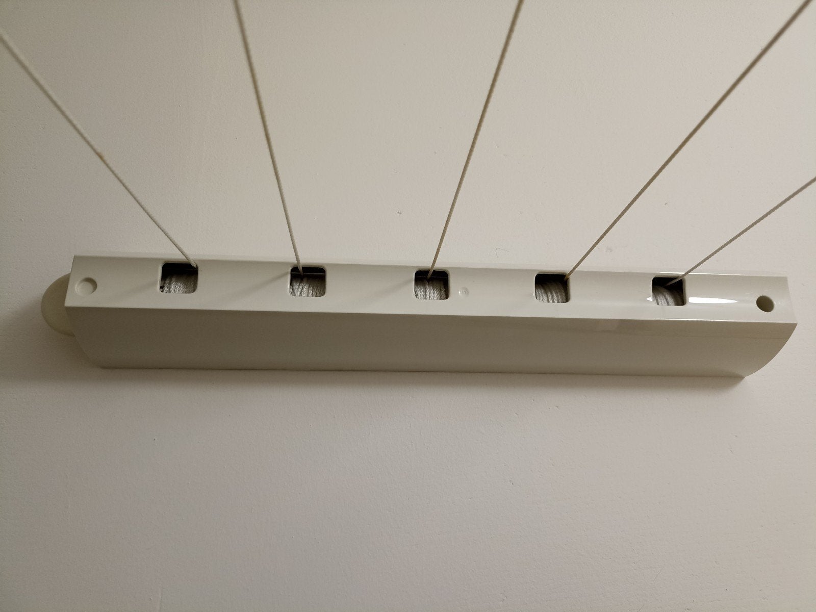 Leifheid Uitschuifbare waslijn voor binnen/buiten, Ophalen of Verzenden, Zo goed als nieuw