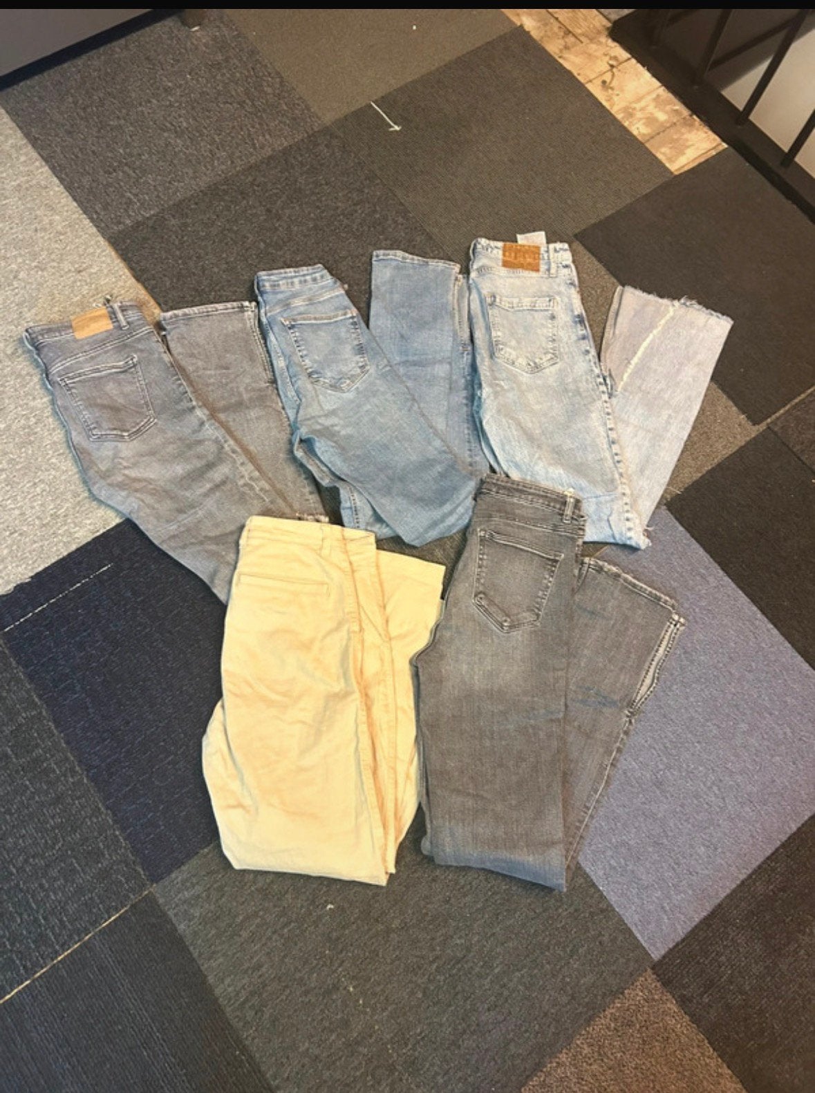 Partij dames broeken / jeans maat XS/S, Ophalen of Verzenden, Zo goed als nieuw, Maat 34 (XS) of kleiner
