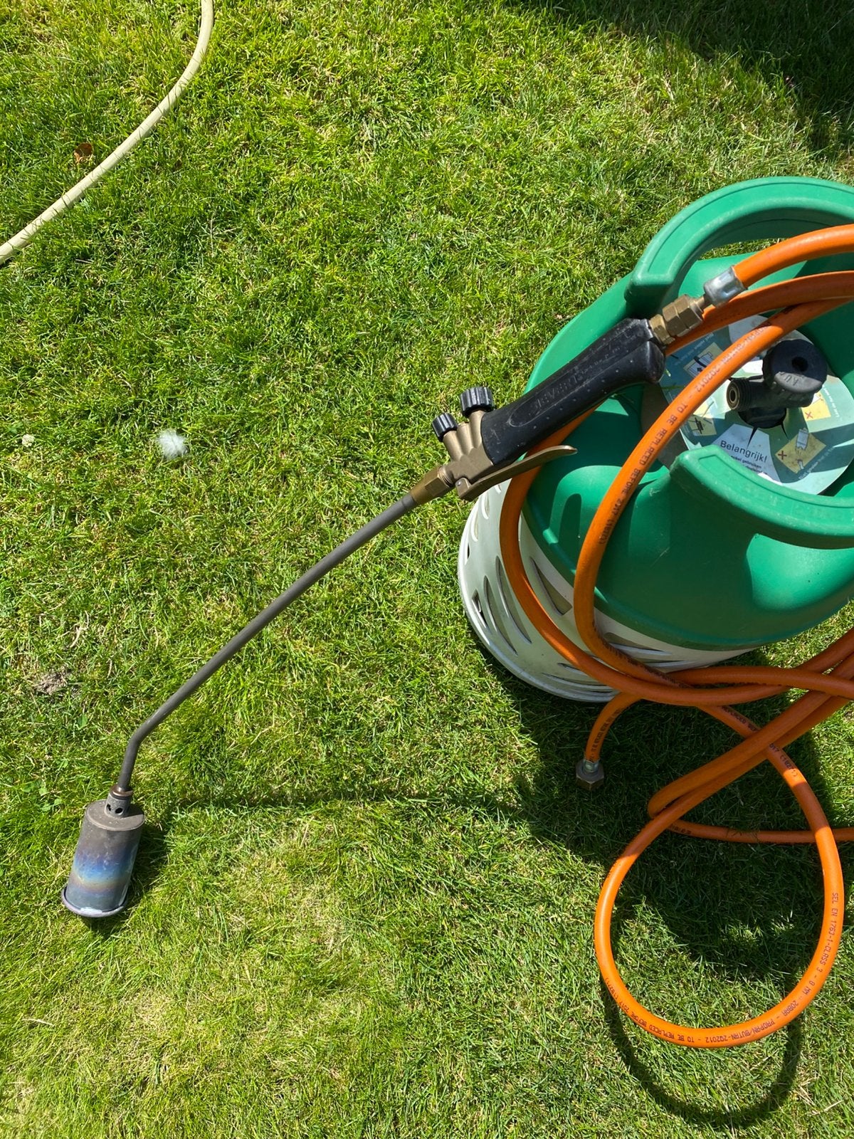 Sievert Dakbrander onkruidbrander gasbrander pro 88 izgst, Ophalen, Zo goed als nieuw