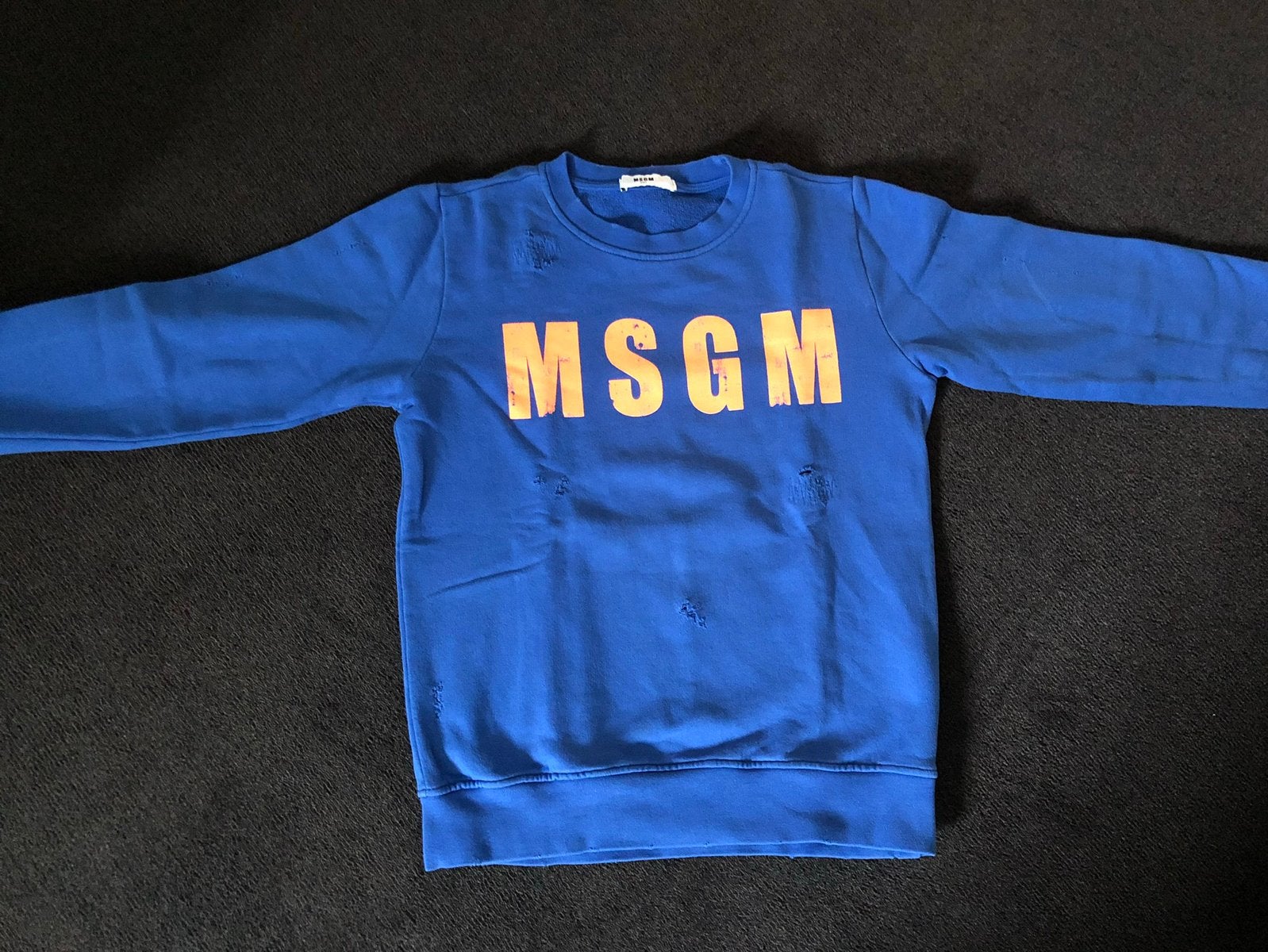 Als nieuwe trui maat MSGM MAAT 140, Ophalen of Verzenden, Zo goed als nieuw, Jongen, Trui of Vest