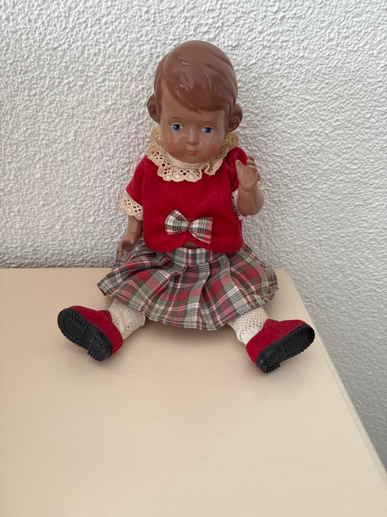 Antieke Schildkröt pop - zeer goede staat!, Ophalen of Verzenden, Gebruikt, Overige typen