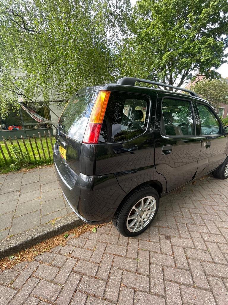 Subaru Justy 1.3 G3X AWD 2007 Zwart, Stof, Zwart, Handgeschakeld, Particulier