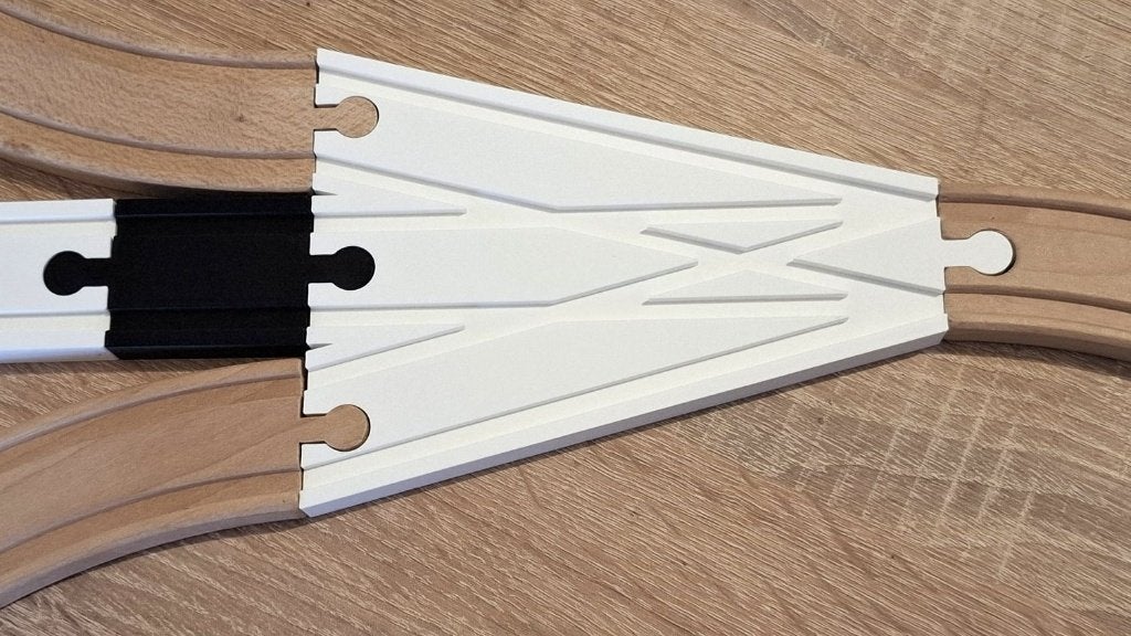 Houten trein (Brio/Ikea) 3-weg Wissel, Ophalen of Verzenden, Nieuw, Jongen of Meisje