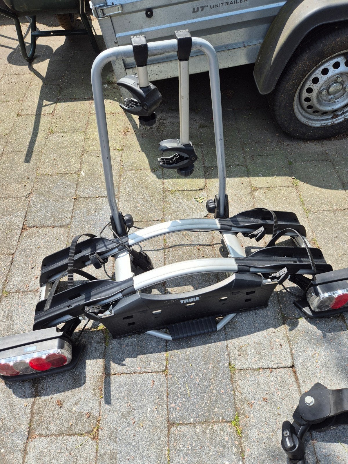 Kantelbare fietsendrager voor Tule/Brink - 2 fietsen, Ophalen, Zo goed als nieuw, 2 fietsen, Trekhaakdrager