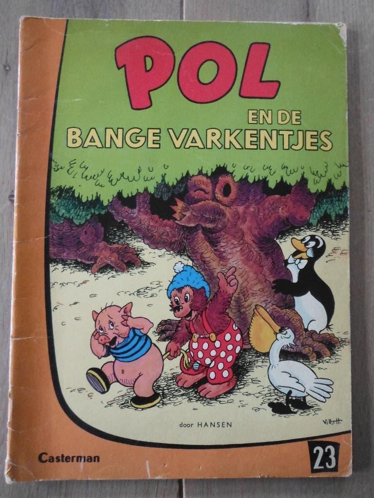 Pol en de bange varkentjes. 1978., Eén stripboek, Ophalen of Verzenden, Gelezen