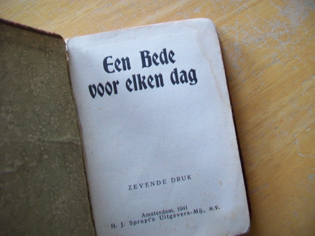 Een bede voor elken dag; gebedsboekje, Ophalen of Verzenden, Gelezen