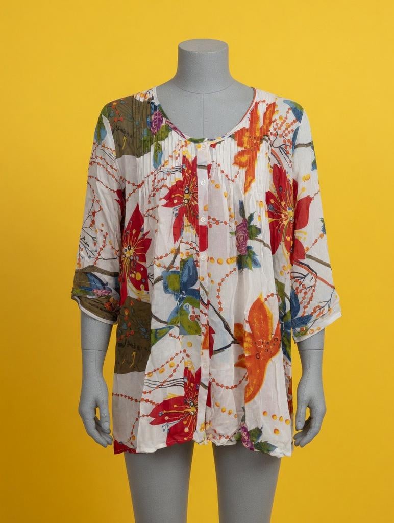 Ibiza style Festival bloese, Kleding | Dames, Ophalen of Verzenden, Nieuw, Maat 46/48 (XL) of groter