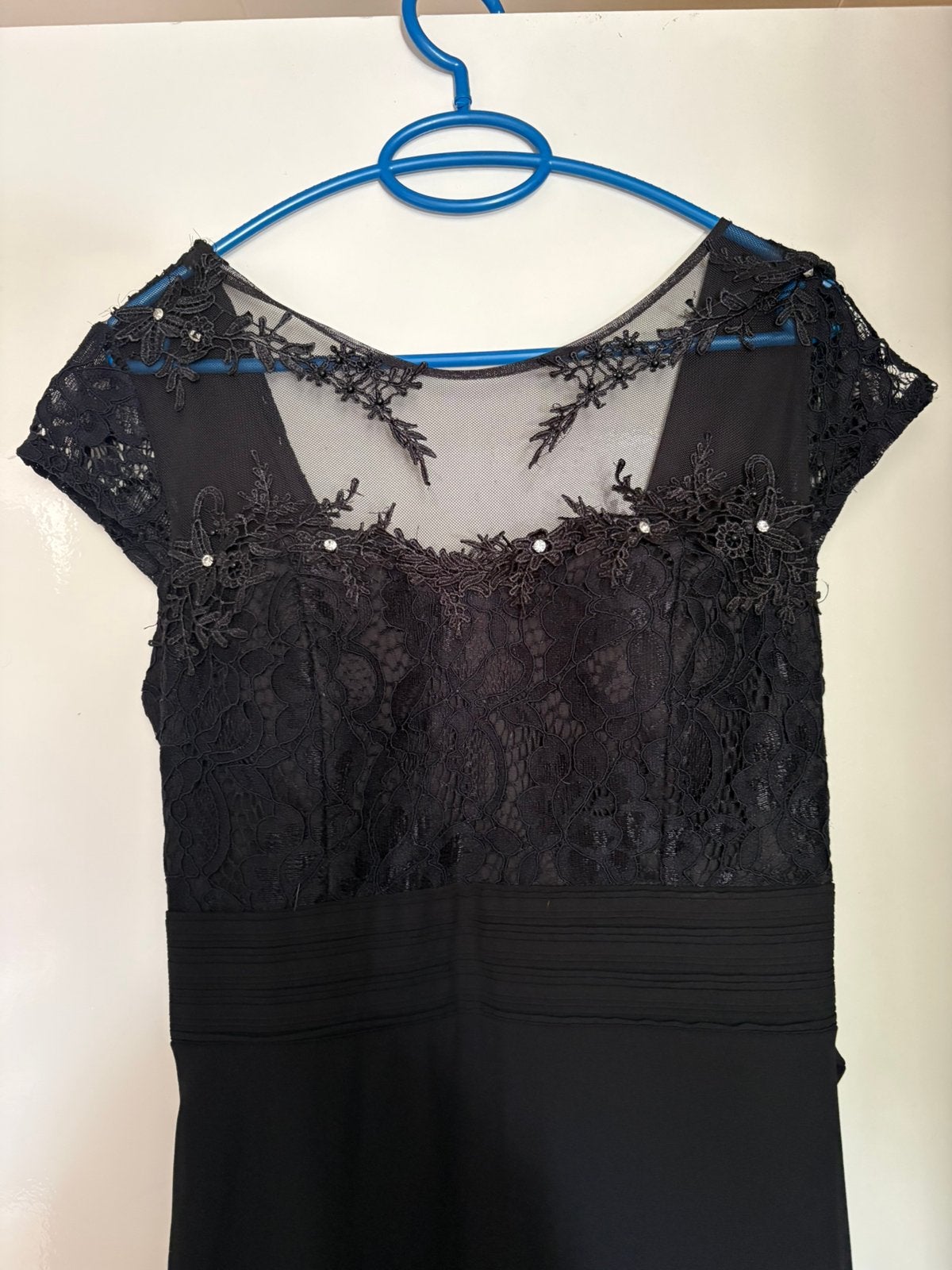Prachtige galajurk, Kleding | Dames, Jurken, Zwart, Maat 42/44 (L), Ophalen of Verzenden, Zo goed als nieuw
