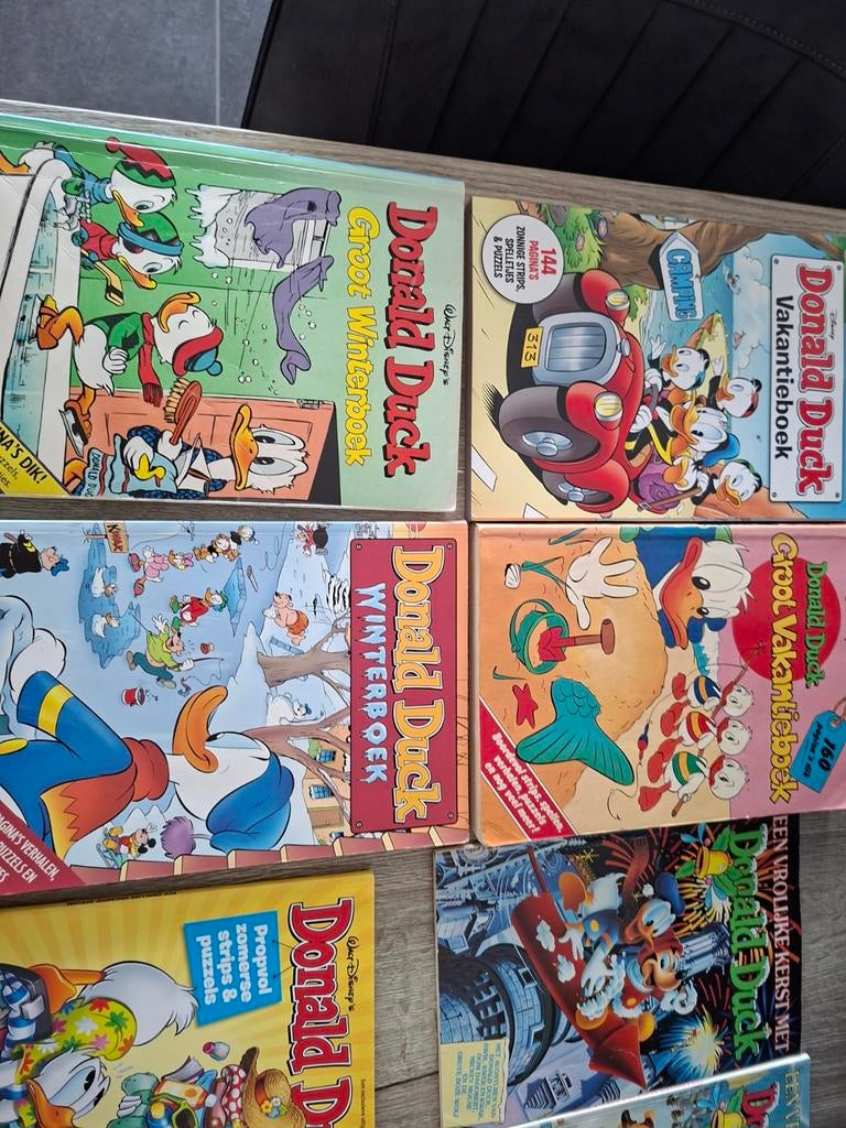 Donald Duck en Boris Boef stripboeken - Grote collectie, Meerdere stripboeken, Ophalen of Verzenden, Gelezen