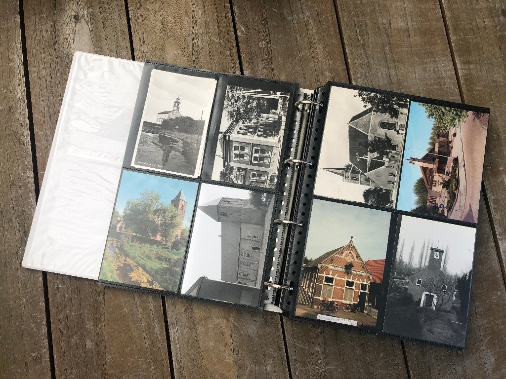 Verzameling prentbriefkaarten en foto's Nederlandse kerken, Ophalen, Voor 1940, Gebruikt, Overige onderwerpen
