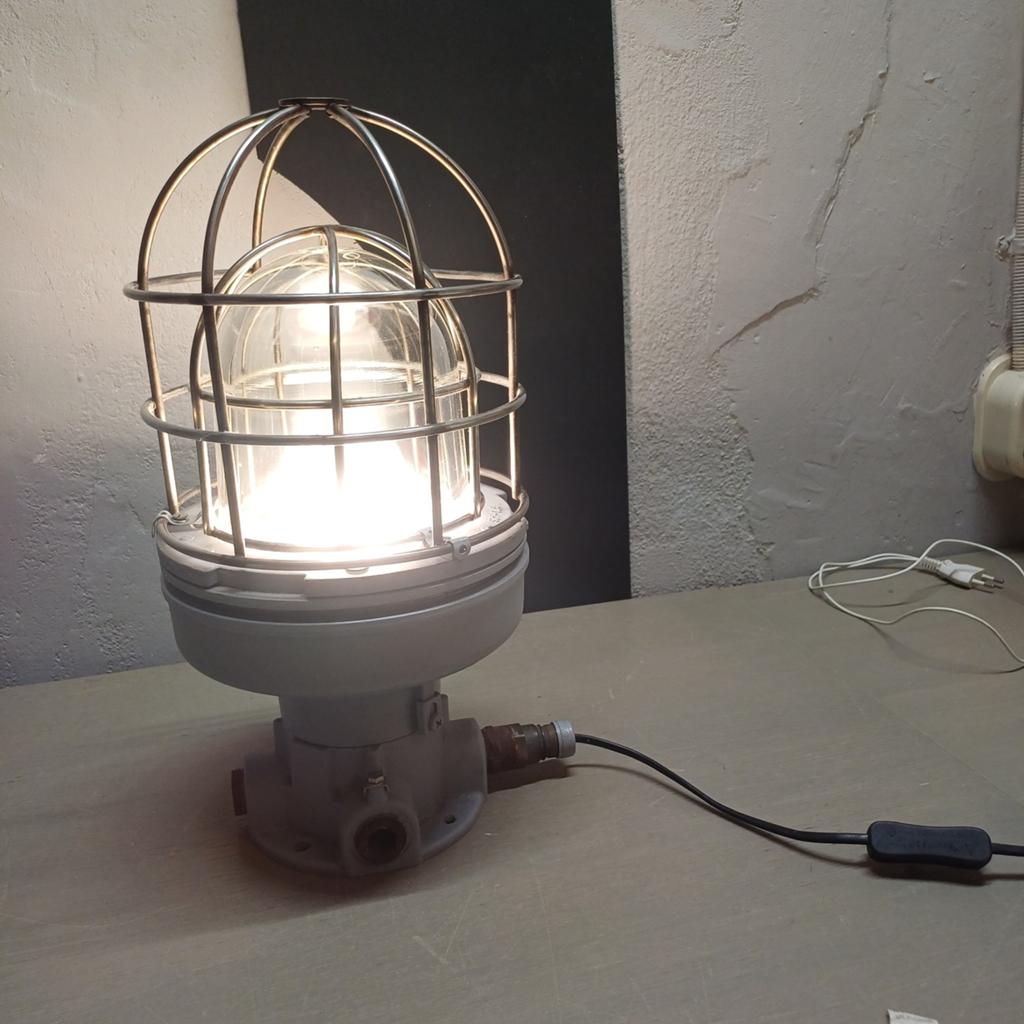 INDUSTRIEEL EXPLOSIEVRIJE EX70 LAMP KOOILAMP, Ophalen of Verzenden, Zo goed als nieuw, Metaal, Minder dan 50 cm