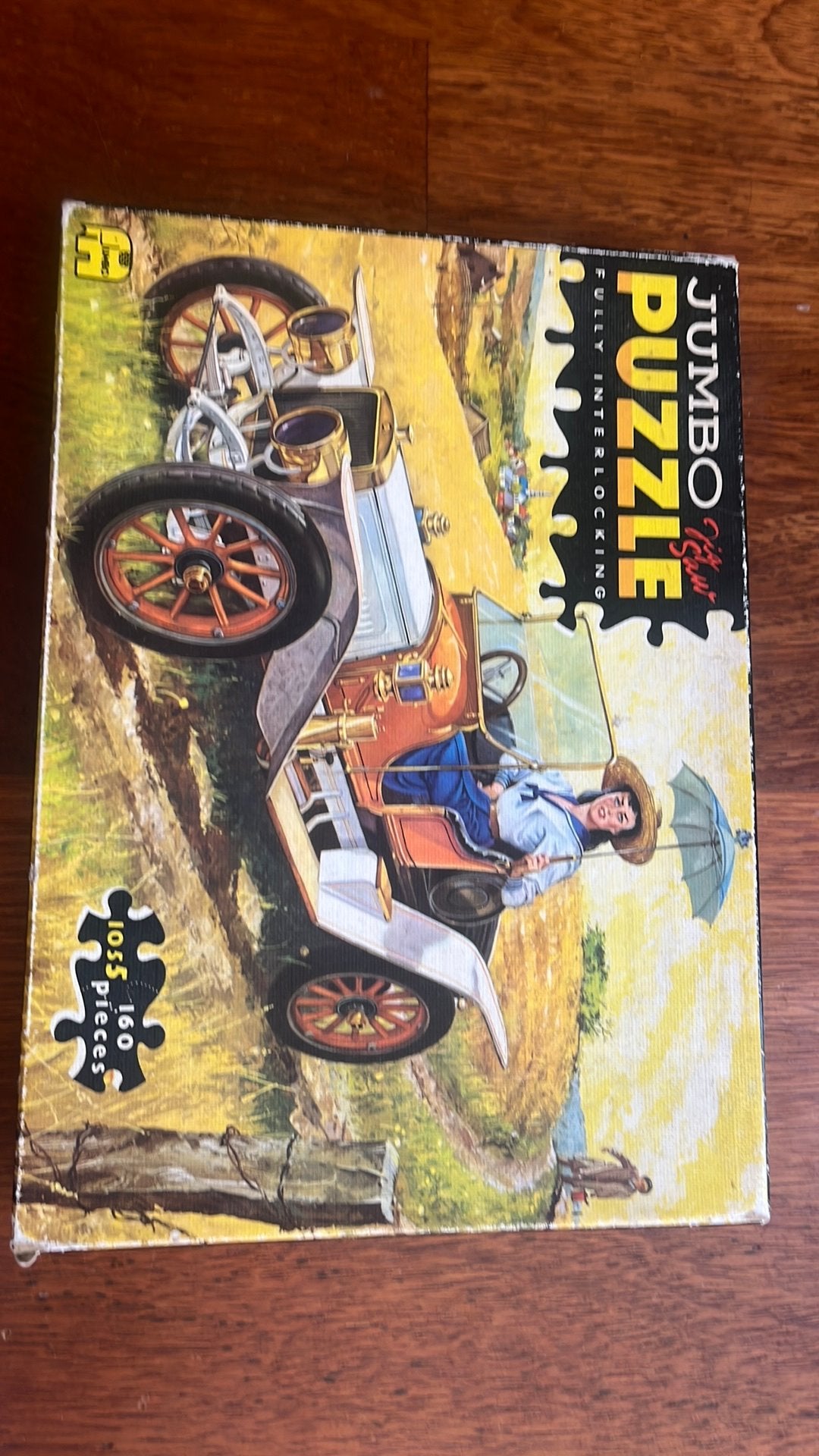 Vintage puzzle puzzel 160 stuk, Ophalen of Verzenden, Minder dan 500 stukjes, Gebruikt
