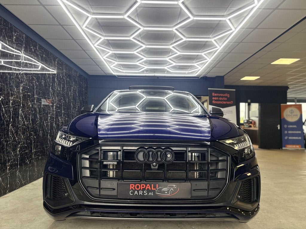Audi Q8 60 TFSI e quattro Pro Line S Competition ACC pano B&, Auto's, Audi, Automaat, Gebruikt, Parkeerassistent, 2995 cc