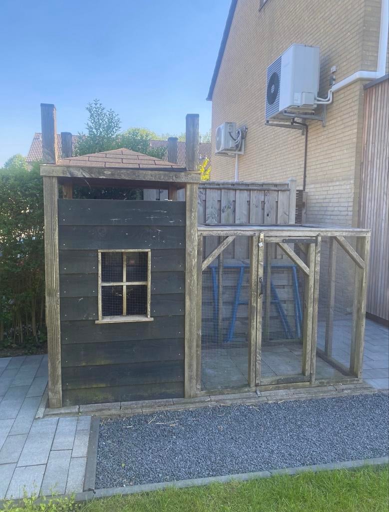 Prachtig konijnenhok op maat, Ophalen, Gebruikt, Overige typen