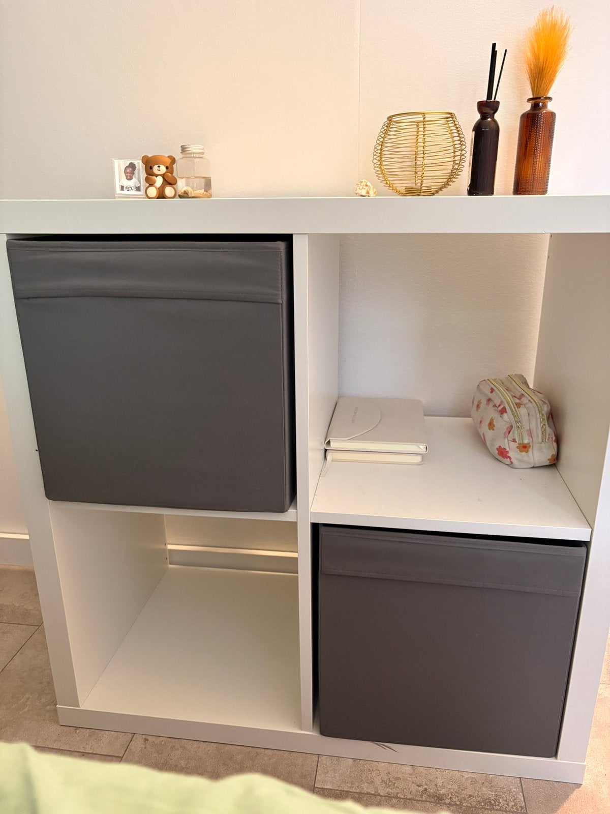 ikea kallax kast 77x77 cm wit, Ophalen of Verzenden, Zo goed als nieuw