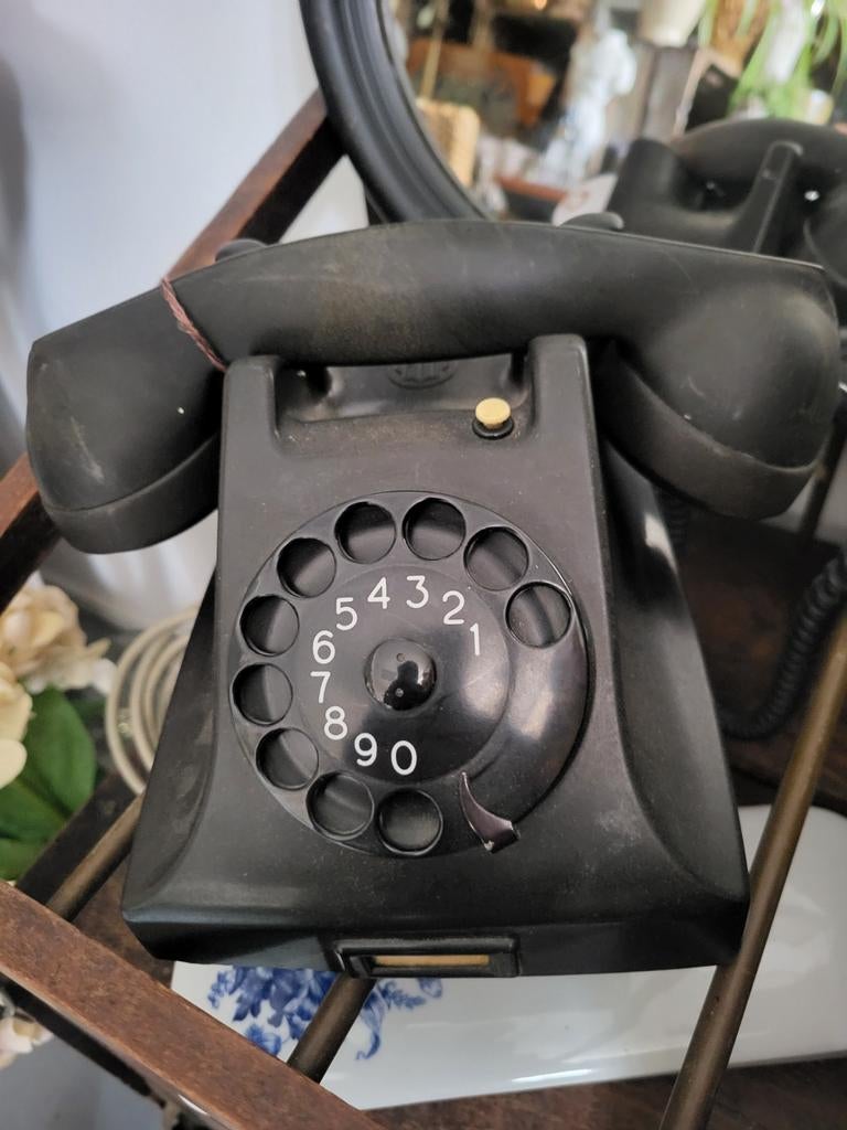 Bakelieten Telefoon Ericsson PTT, Verzamelen, Ophalen, Huis en Inrichting