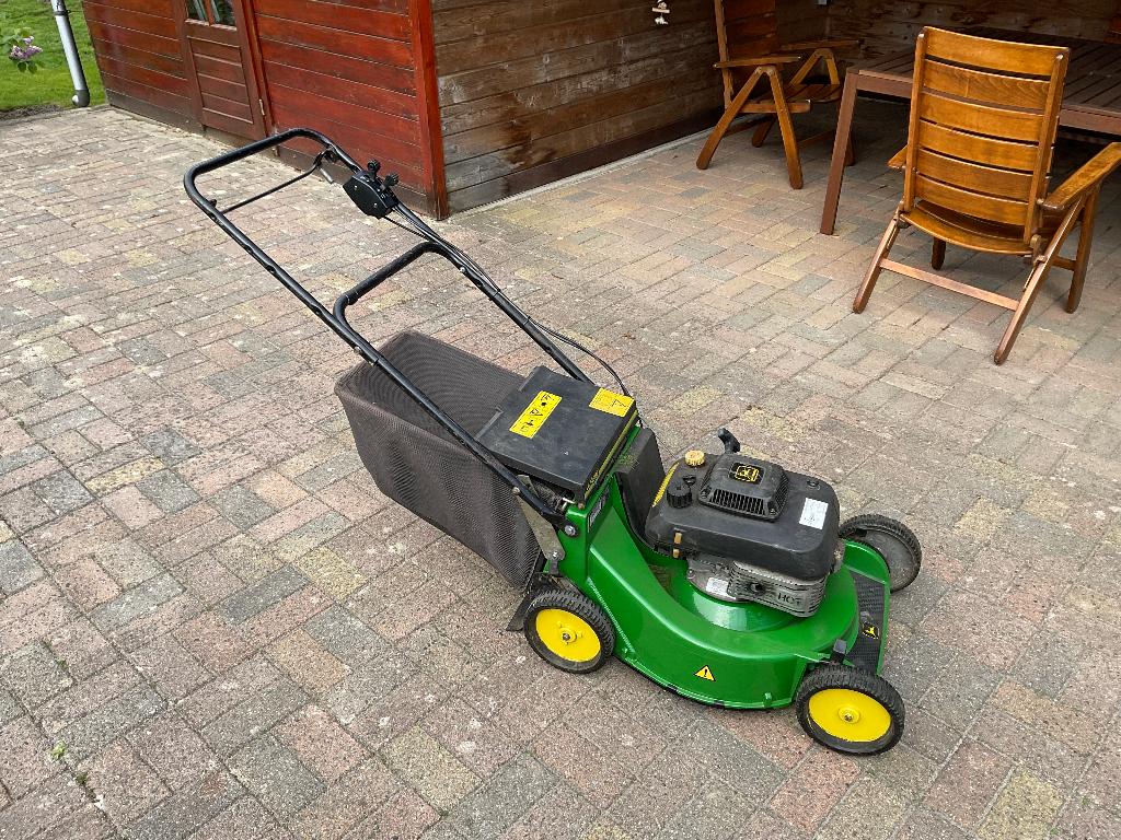 Grasmaaier, Tuin en Terras, Cirkelmaaier, Gebruikt, Benzine-grasmaaier, 50 cm of meer