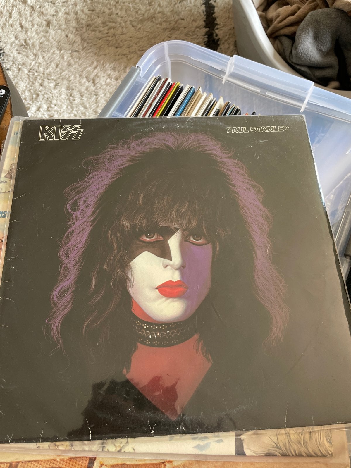 KISS - Paul Stanley LP (1978) - Classic Rock Vinyl, Ophalen, LP, Gebruikt, Originele persing