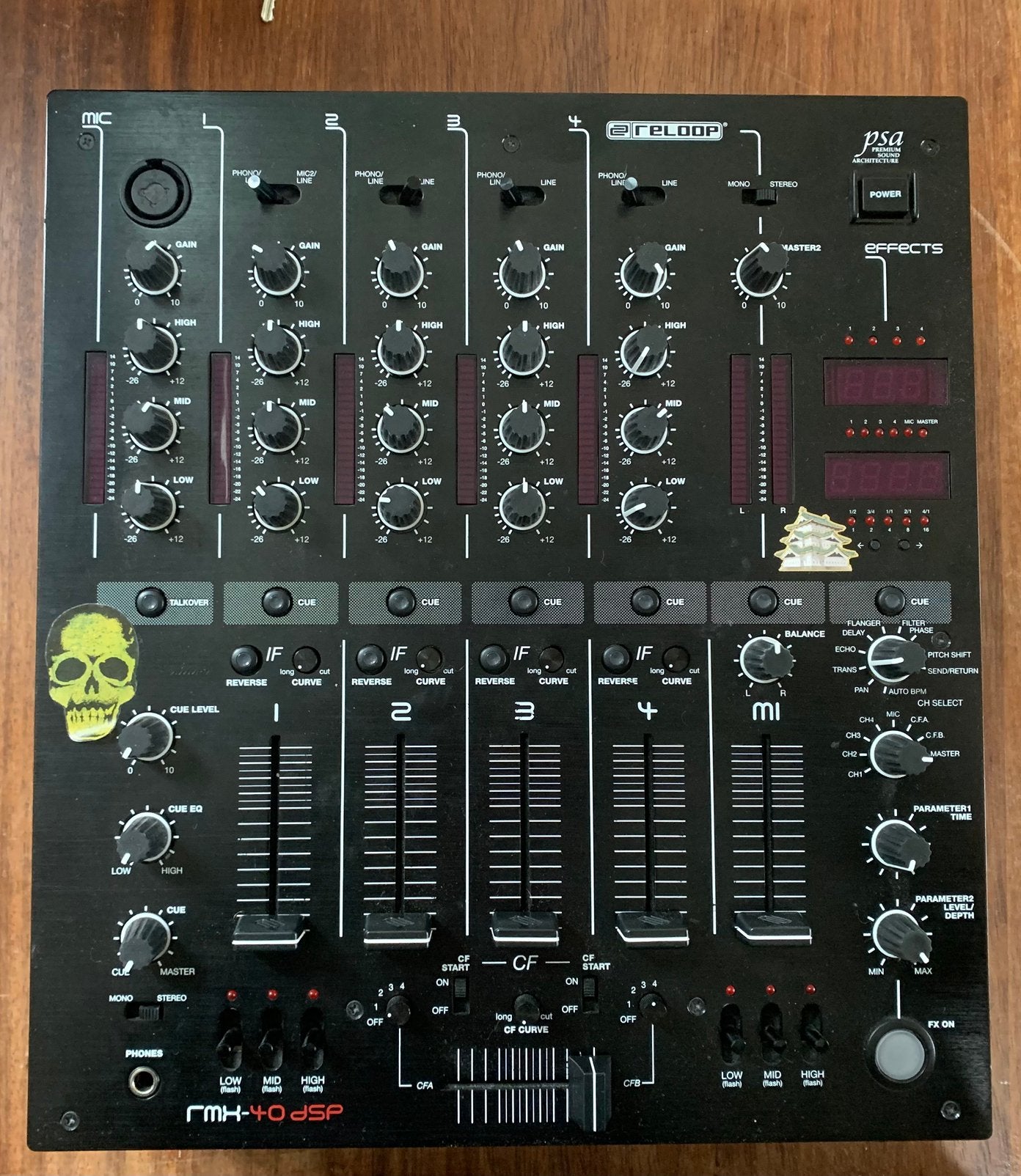 5 kanaals Mixer ( dj ) reloopmet fx en en alles dat je wilt!, Muziek en Instrumenten, Mengpanelen, Ophalen, Zo goed als nieuw