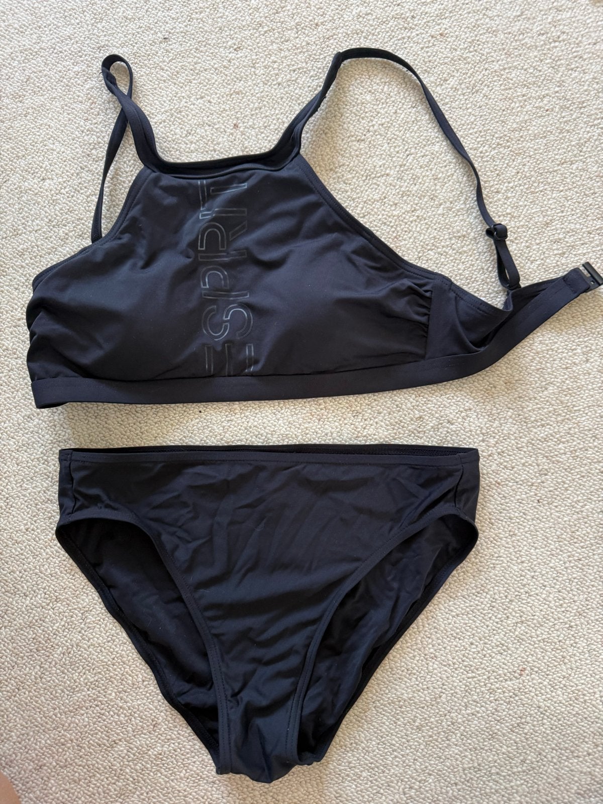 Zwarte sportieve Esprit bikini - Maat 36 (past ook 34), Ophalen of Verzenden, Zo goed als nieuw, Zwart, Bikini