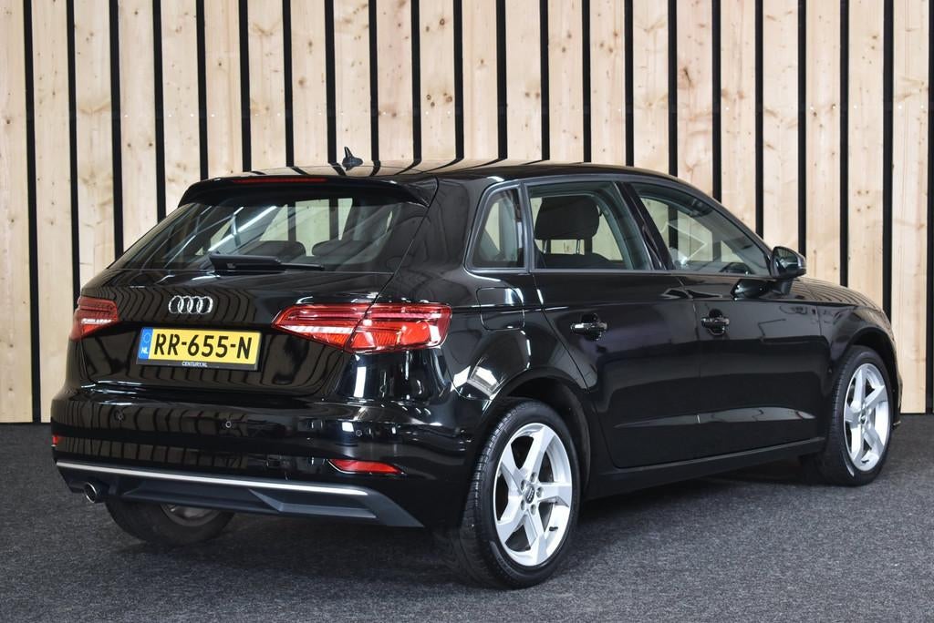 Audi A3 Sportback 1.0 TFSI Sport Lease Edition 153dkm 2e eig, Stof, Gebruikt, Zwart, Origineel Nederlands