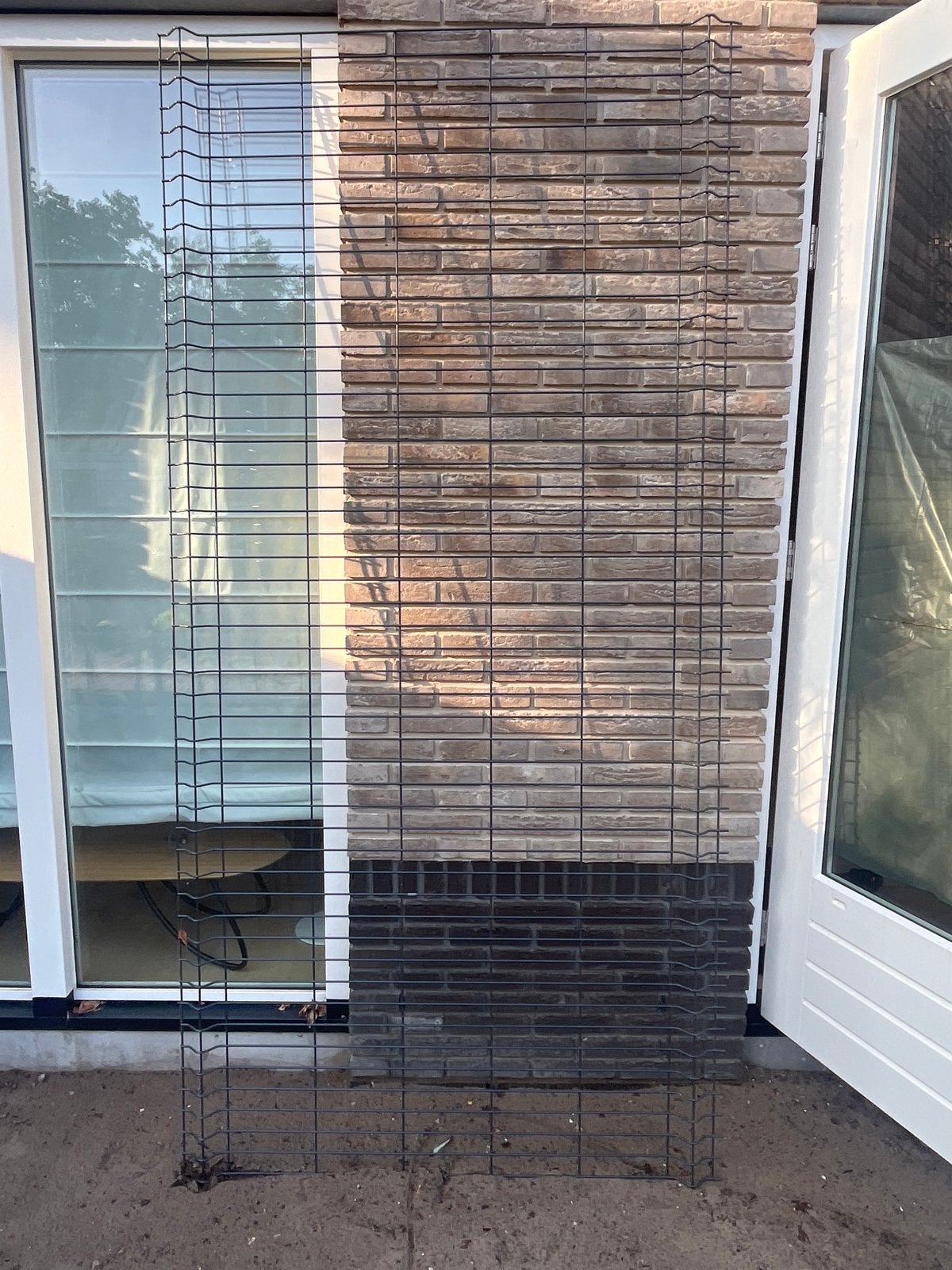Rek hek - Gaashekwerk voor tuin of klimplanten, Tuin en Terras, Ophalen, Gebruikt, IJzer, Gaashekwerk