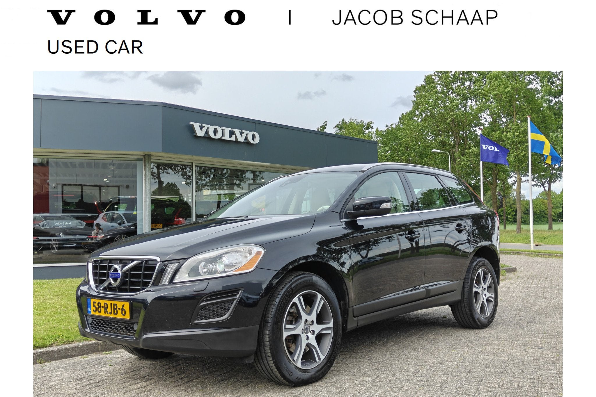 Volvo XC60 2.0T 203PK Automaat Summum | Trekhaak | Stoelverw, Euro 5, Beige, 4 cilinders, Zwart