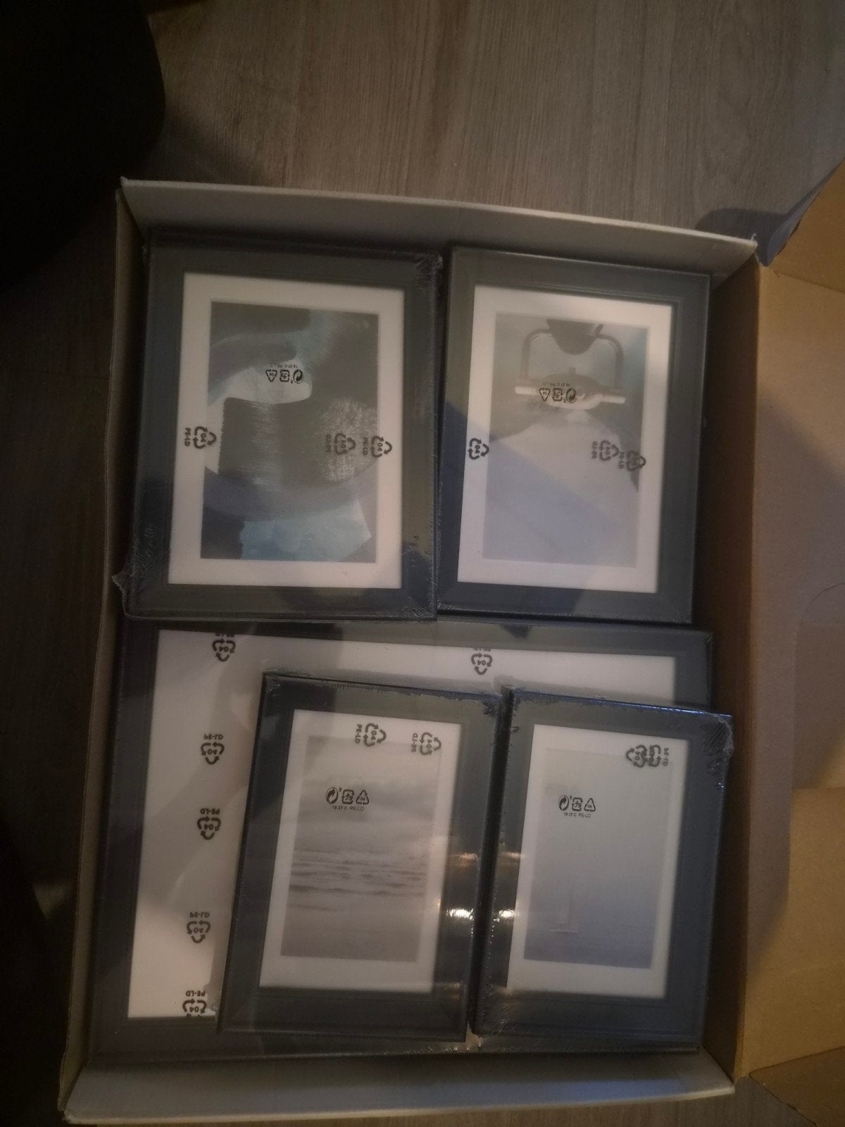 Nieuwe IKEA Knoppäng fotolijsten set - nooit gebruikt, Huis en Inrichting, Ophalen, Nieuw, Hangend, Fotolijst