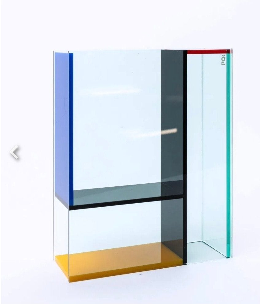 Design vaas Po Selected Piet Mondri Acryl   Mondrian vaas, Ophalen