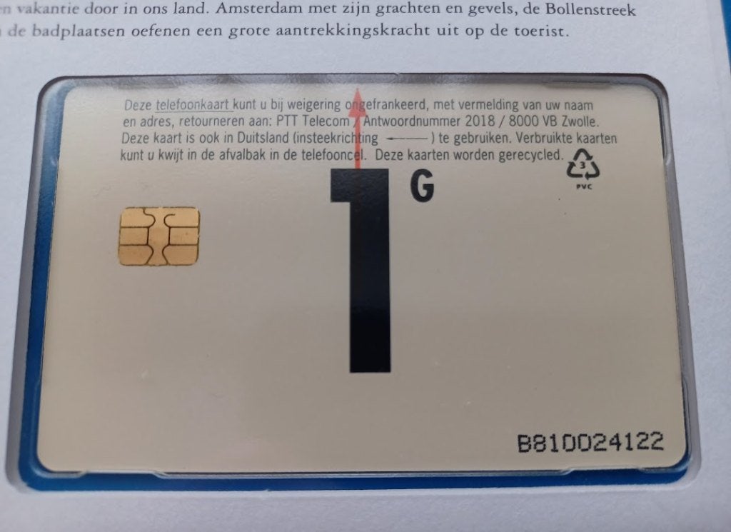 Telebrief 8 Vakantie - 1996, Verzenden, Nederland