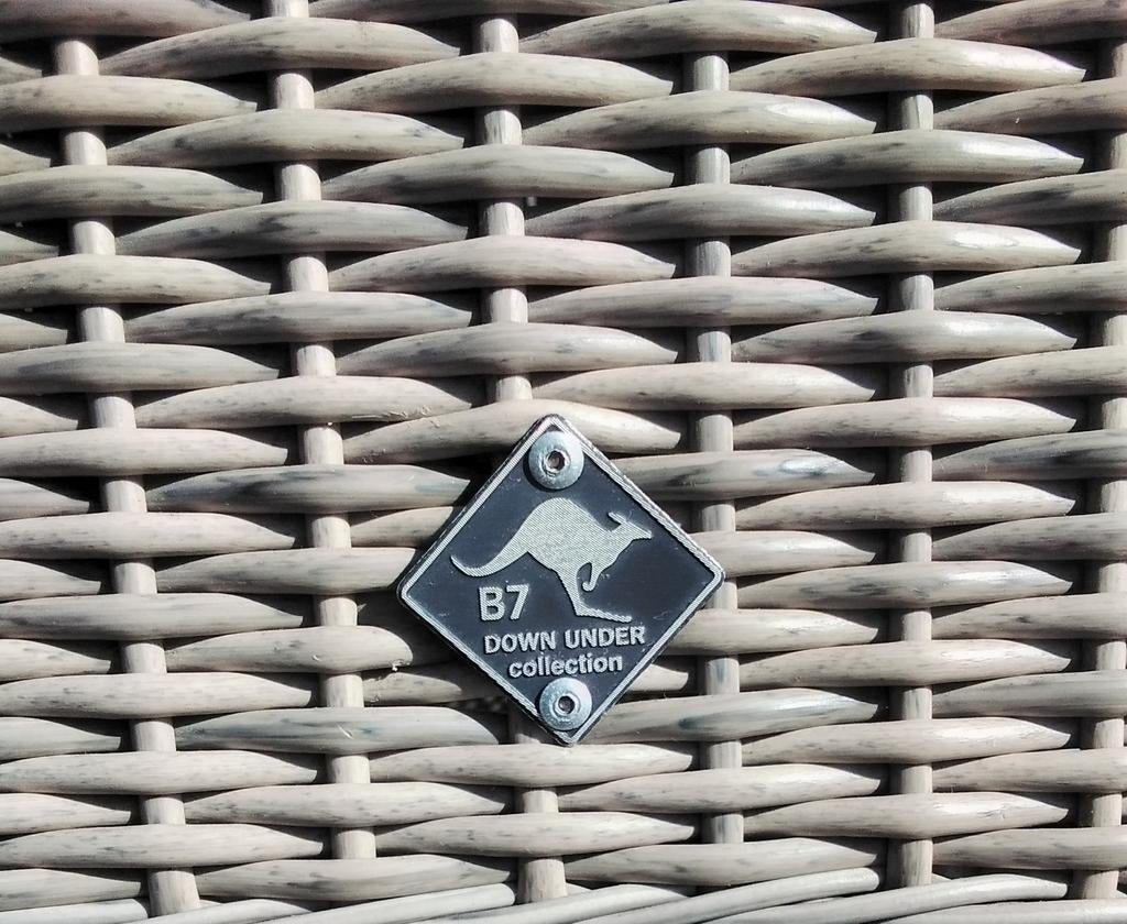 Terrastafel en bankje met kussen, Tuin en Terras, Ophalen, Overige materialen
