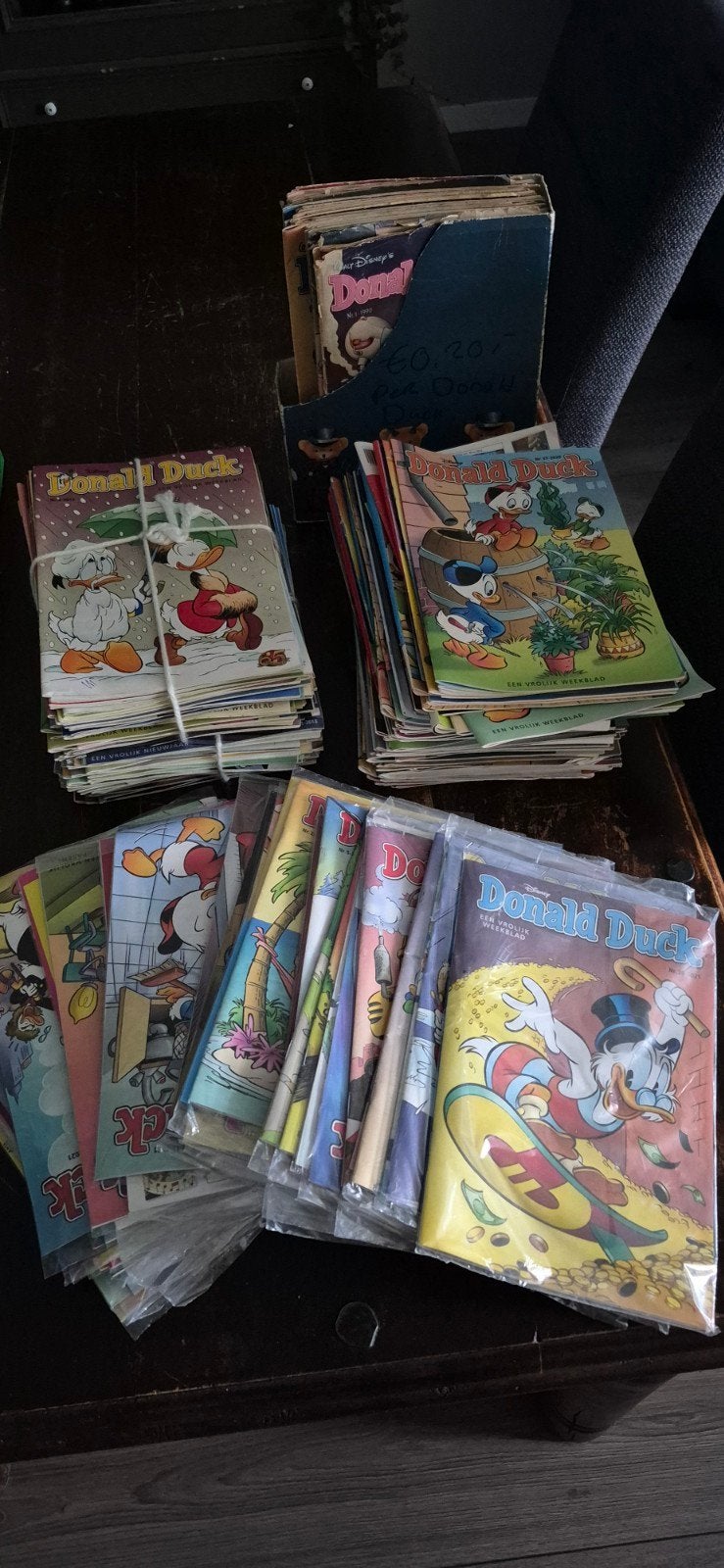 Grote collectie Donald Duck weekbladen en specials, Meerdere stripboeken, Ophalen of Verzenden, Gelezen, Walt Disney