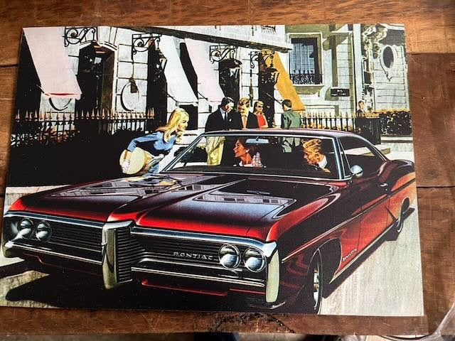 PONTIAC -  showroom  decoratie Atist impression -, Ophalen of Verzenden, Zo goed als nieuw, Auto's