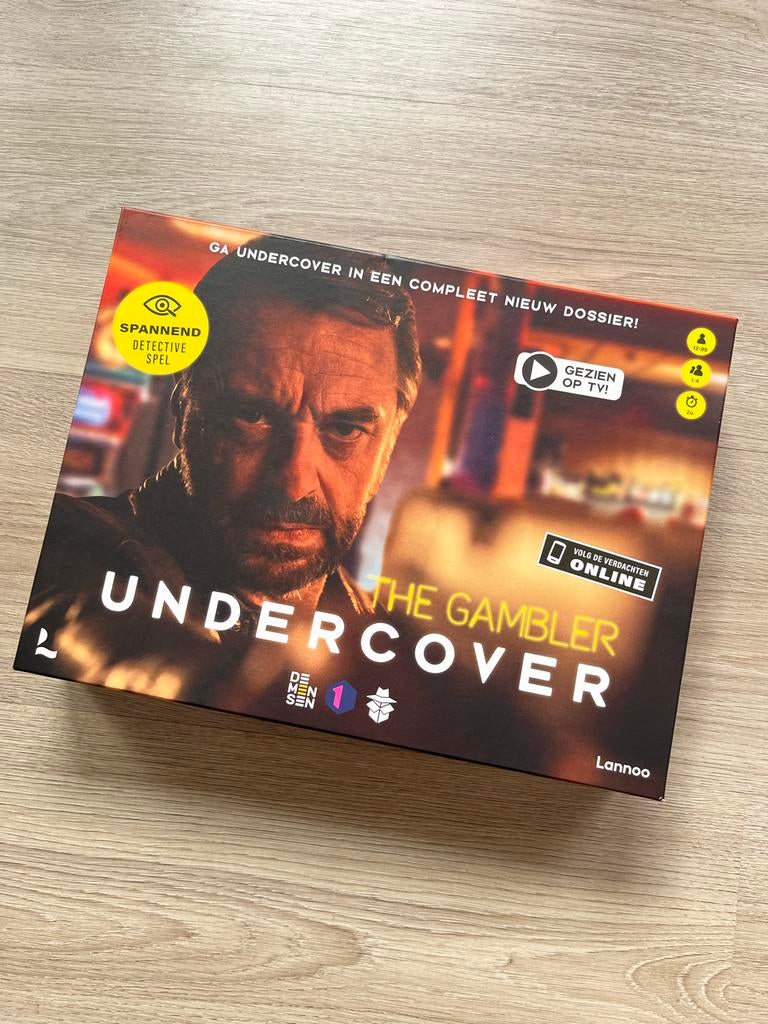 Undercover The Gambler detective spel, Ophalen of Verzenden, Nieuw