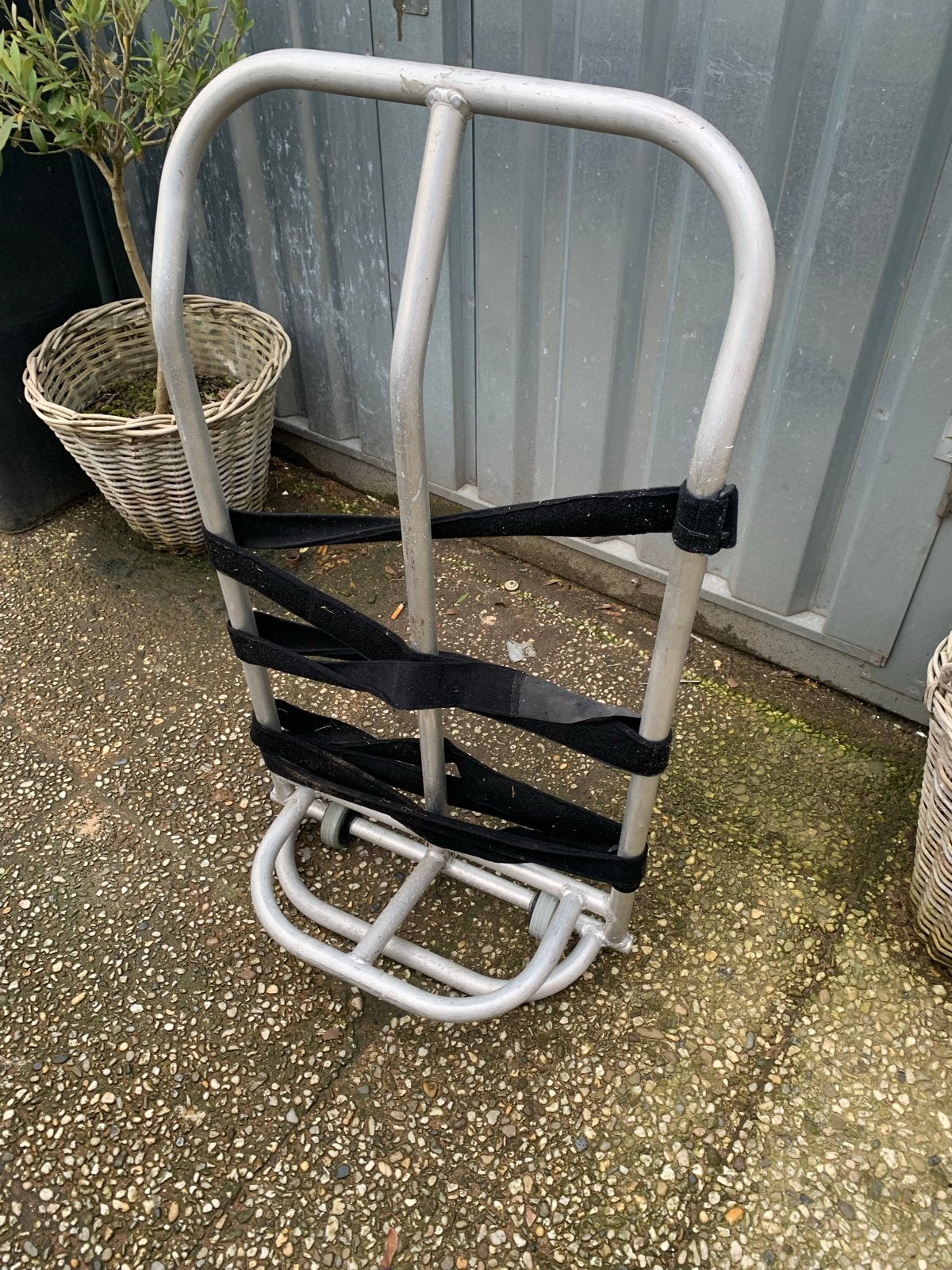 Handige Aluminium Steekwagen - Lichtgewicht en Robuust, Doe-het-zelf en Verbouw, Ophalen of Verzenden, Zo goed als nieuw, Steekwagen