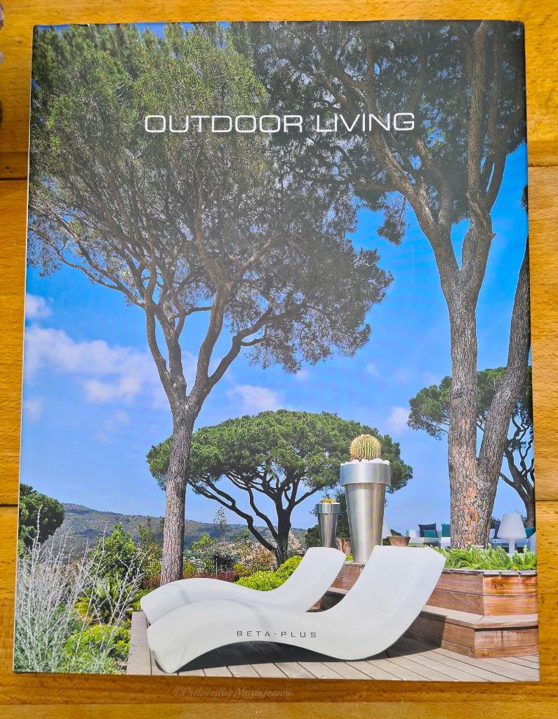 Outdoor Living exclusief design boek (zie tekst)., Ophalen of Verzenden, Zo goed als nieuw, Overige onderwerpen, Wim Pauwels