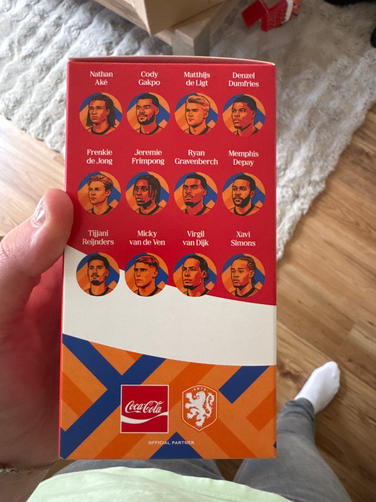 Coca-Cola Oranje WK/EK Glas Cody Gakpo, Verzamelen, Sportartikelen en Voetbal, Ophalen of Verzenden, Nieuw, Overige sporten, Overige typen