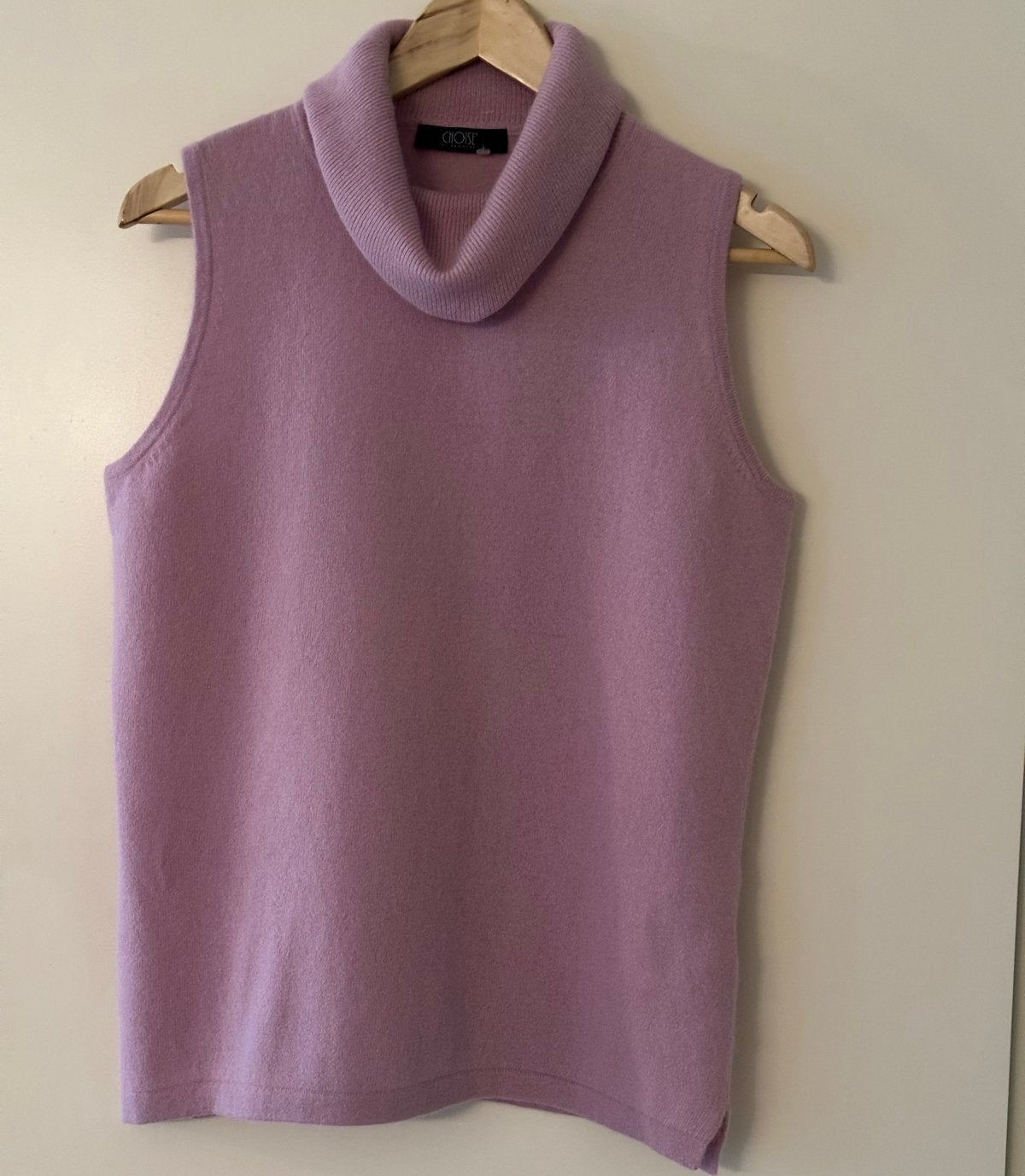Mouwloze coltrui van Choise by Danwear, lila, maat L, Ophalen of Verzenden, Nieuw, Maat 42/44 (L), Paars