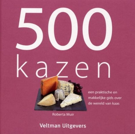500 kazen boek naslagwerk voor de lekkerste kazen in kleur, Ophalen of Verzenden, Zo goed als nieuw