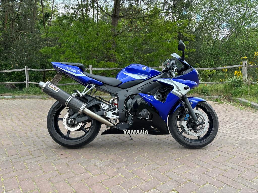 Yamaha R6 uit 2005 met IXIL uitlaat, Motoren, Sportuitlaat, 4 cilinders, Motorrijbewijs A, Gebruikt
