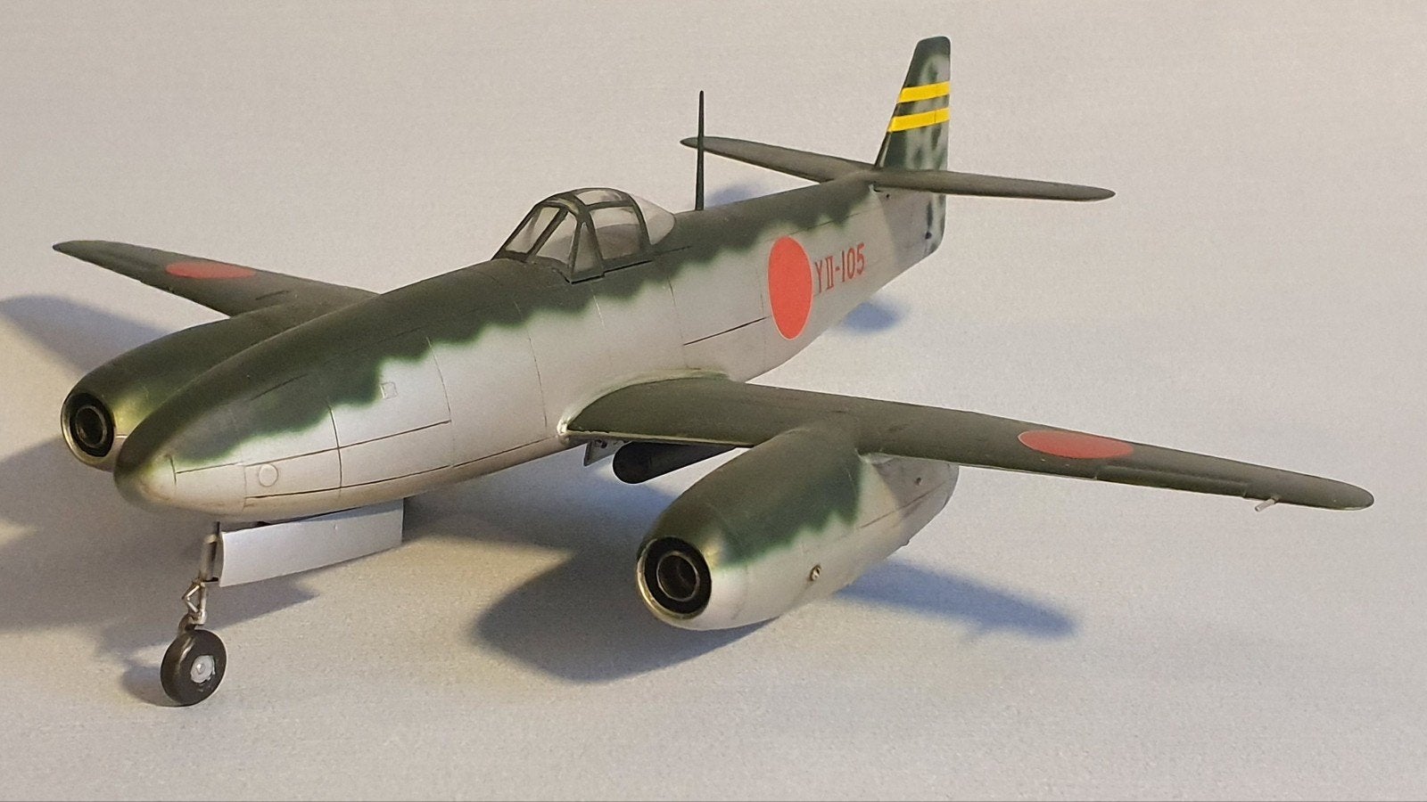 Gebouwd: Finemolds 1/48 Nakajima Kikka, Gebruikt, Groter dan 1:72, Vliegtuig, Ophalen